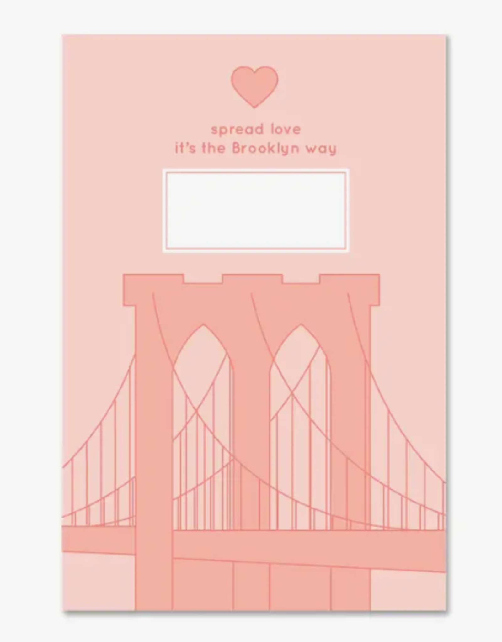 Quick Brown Fox Journal - Brooklyn Bridge Spread Love