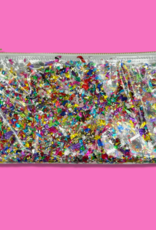 Julie Mollo! Julie Mollo Classic Clutch: Clear Confetti