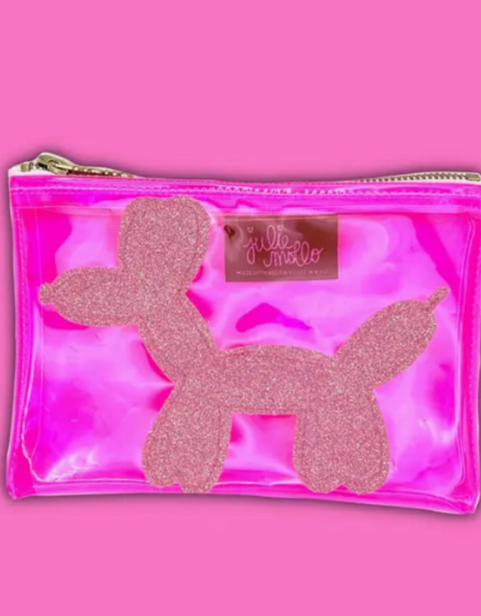 Julie Mollo! Julie Mollo Midi Clutch: Sparkly Balloon Dog