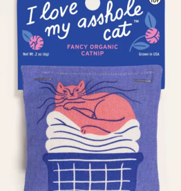 Blue Q Pet - Catnip Toy: Love my Asshole