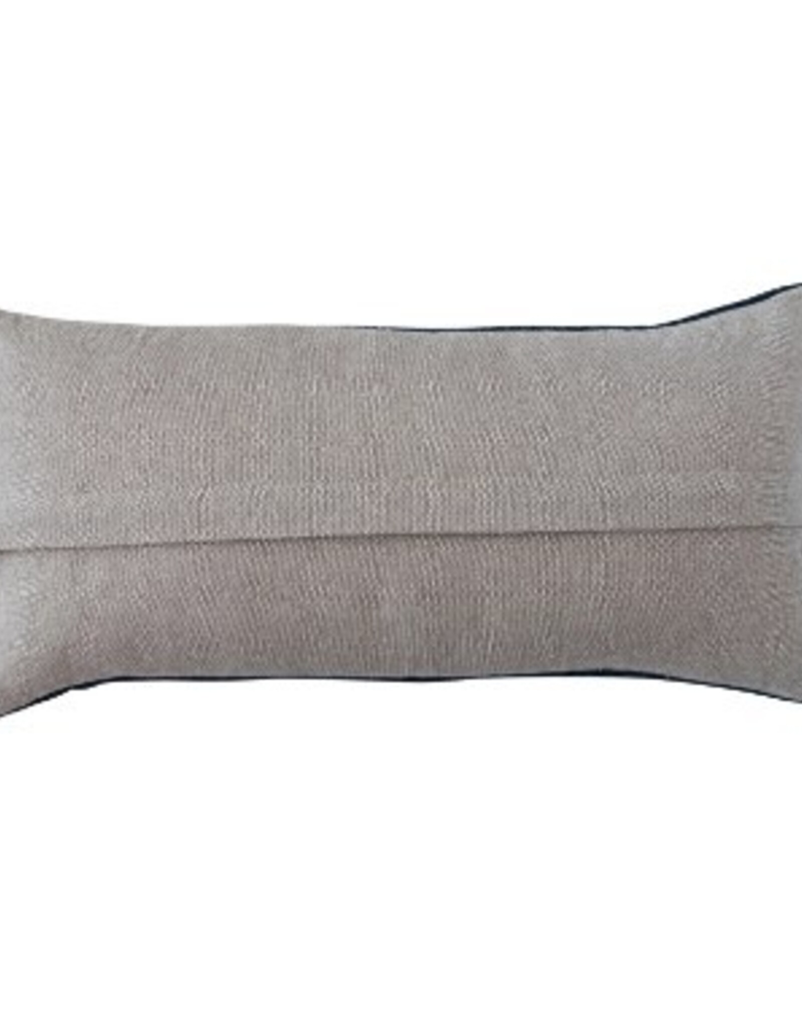 Creative Co-Op Pillow - Lumbar: Embroidered Beetles