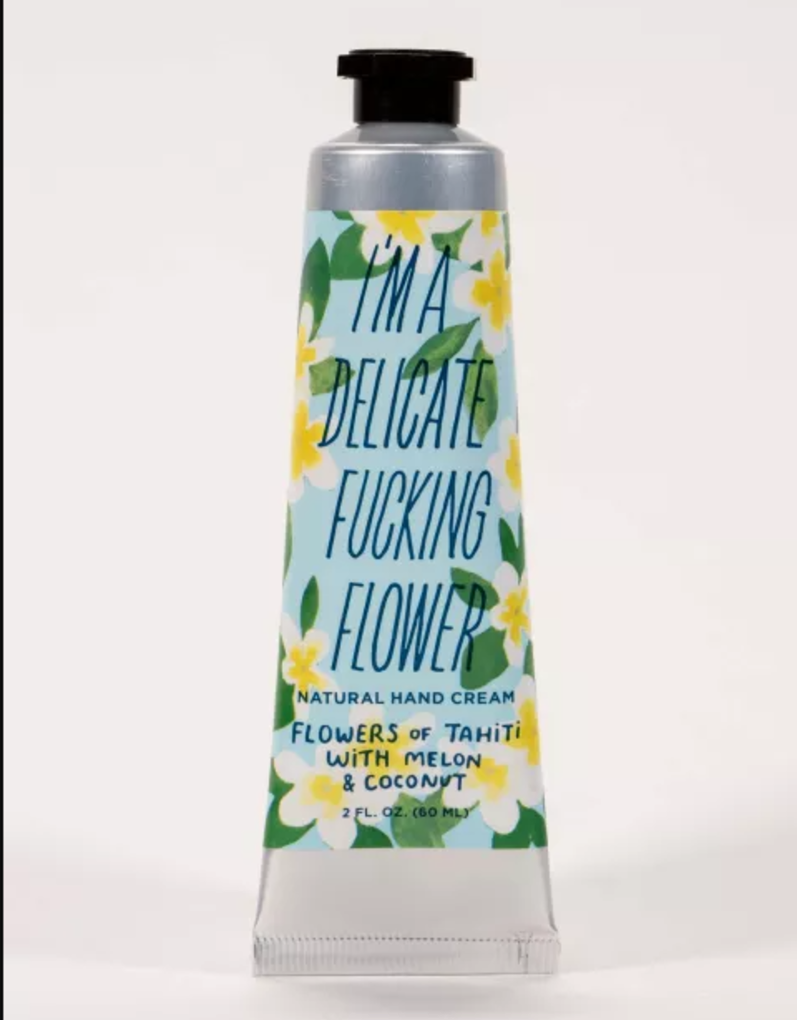 Blue Q Hand Cream - Delicate Fucking Flower: Tahiti