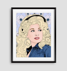 Sammy Gorin LLC Print - 8"x10": Dolly Parton Portrait