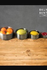 Bklyn Bento Food Containers - Stainless Steel: Set of 4