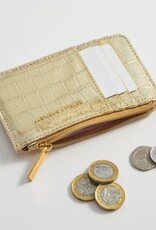 Estella Bartlett Card Purse - Gold Croc