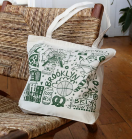 Calhoun & Co Tote - Canvas w Zipper: Calhoun Brooklyn