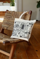 Calhoun & Co Tote - Canvas w Zipper: Calhoun New York City