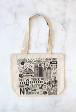 Calhoun & Co Tote - Canvas w Zipper: Calhoun New York City