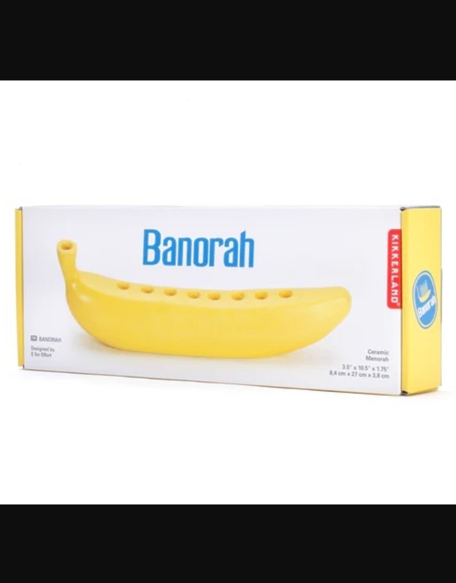 Kikkerland Holiday - Menorah: Banorah