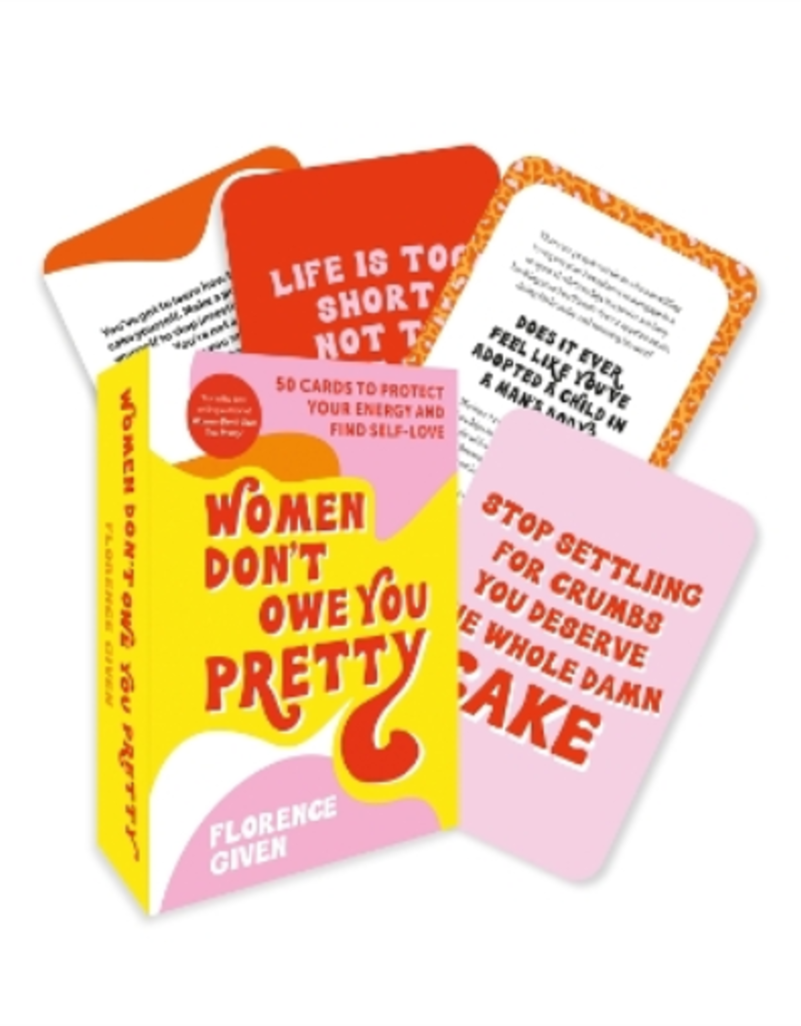 Simon & Schuster Card Deck - Women Don't Owe you Pretty