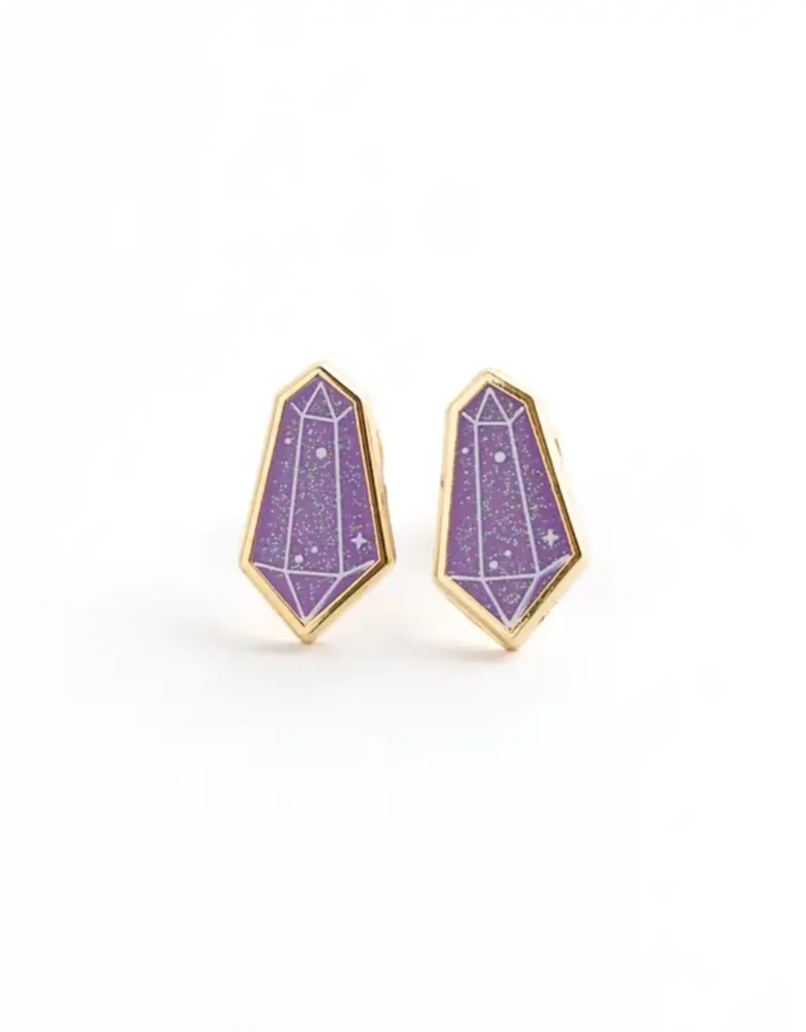 Lux Cups Creative Earrings - Stud: Lux Mystical Crystals