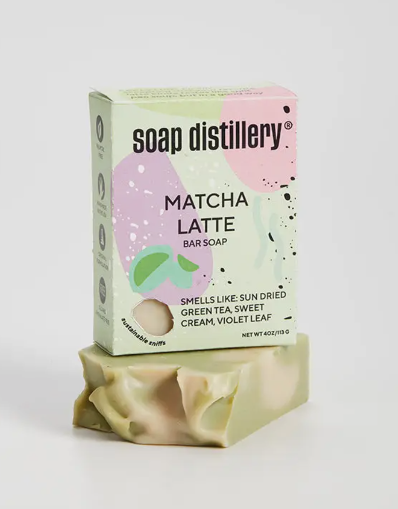 Soap Distillery Bar Soap - Distillery: Matcha Latte