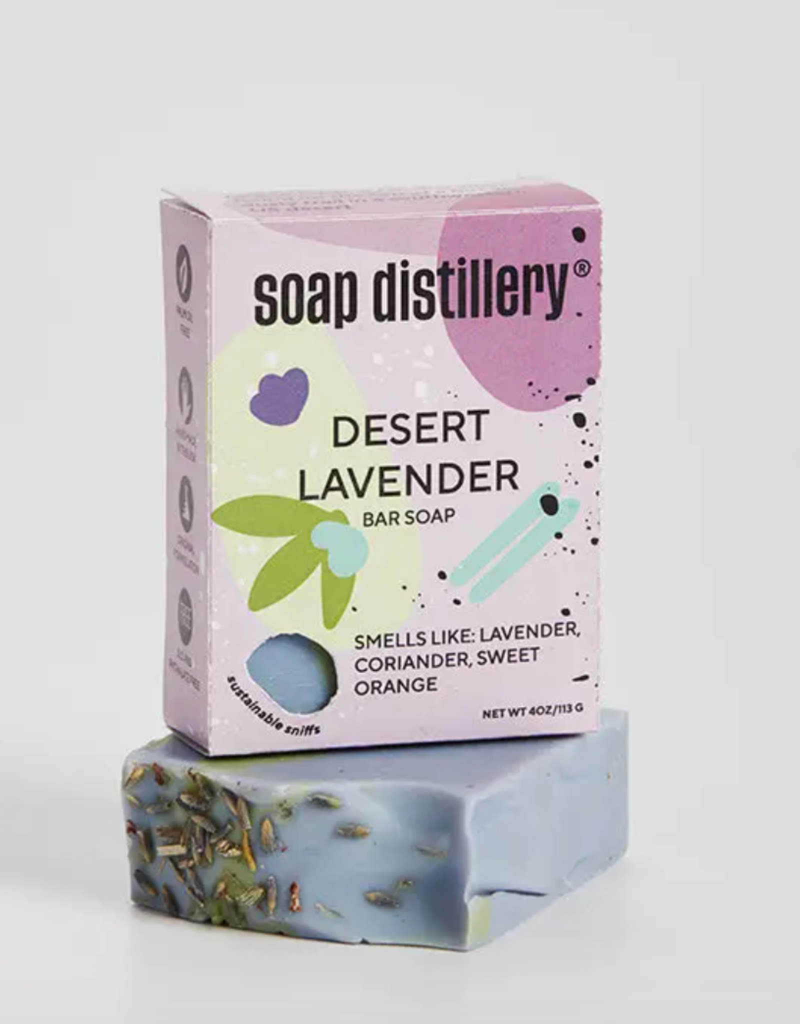 Soap Distillery Bar Soap - Distillery: Desert Lavender