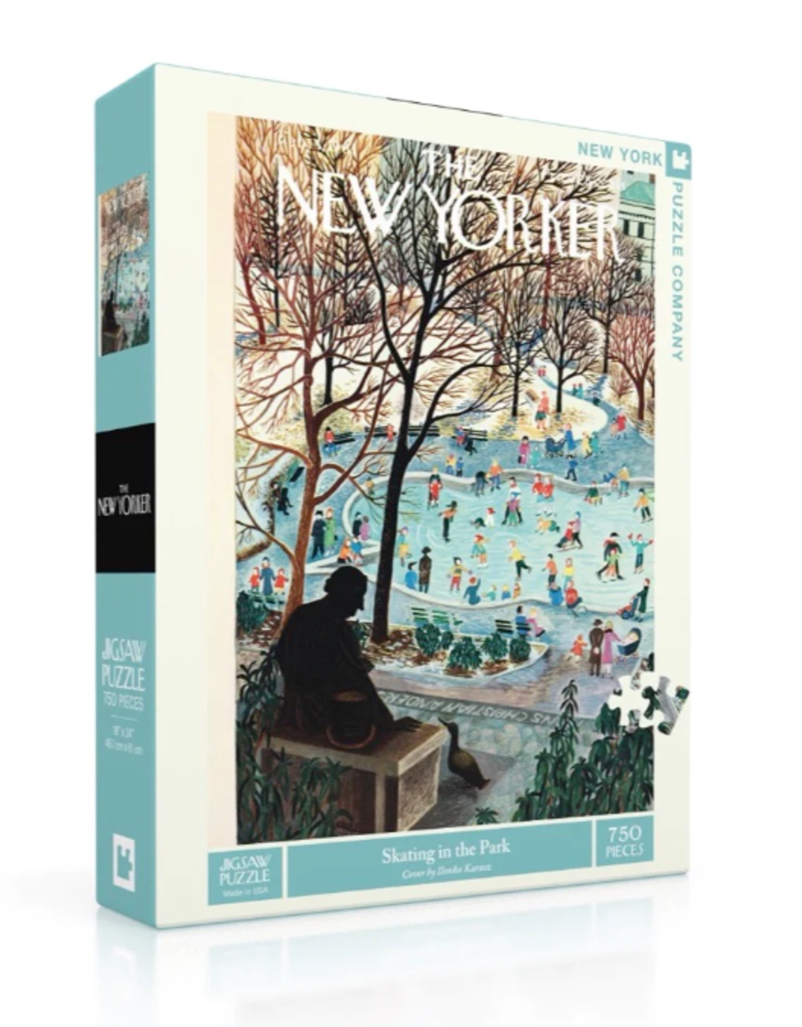 New York Puzzle Company Puzzle - Skating In The Park (750 pc)