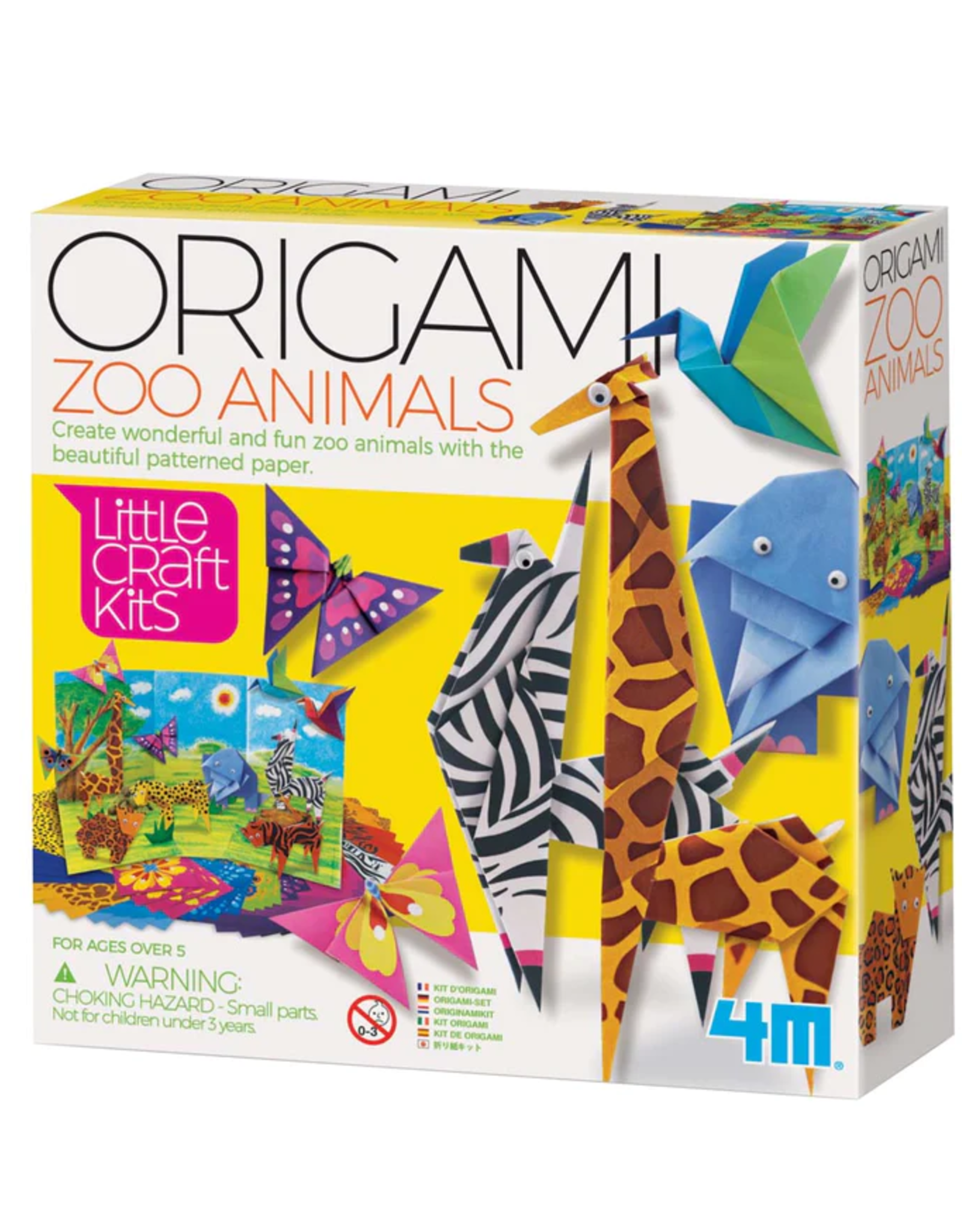 Kids DIY Kit: Origami Zoo Animals - Awesome Brooklyn