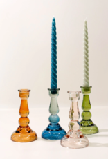 Paddywax Candle Holder - Tall Colorful Glass: