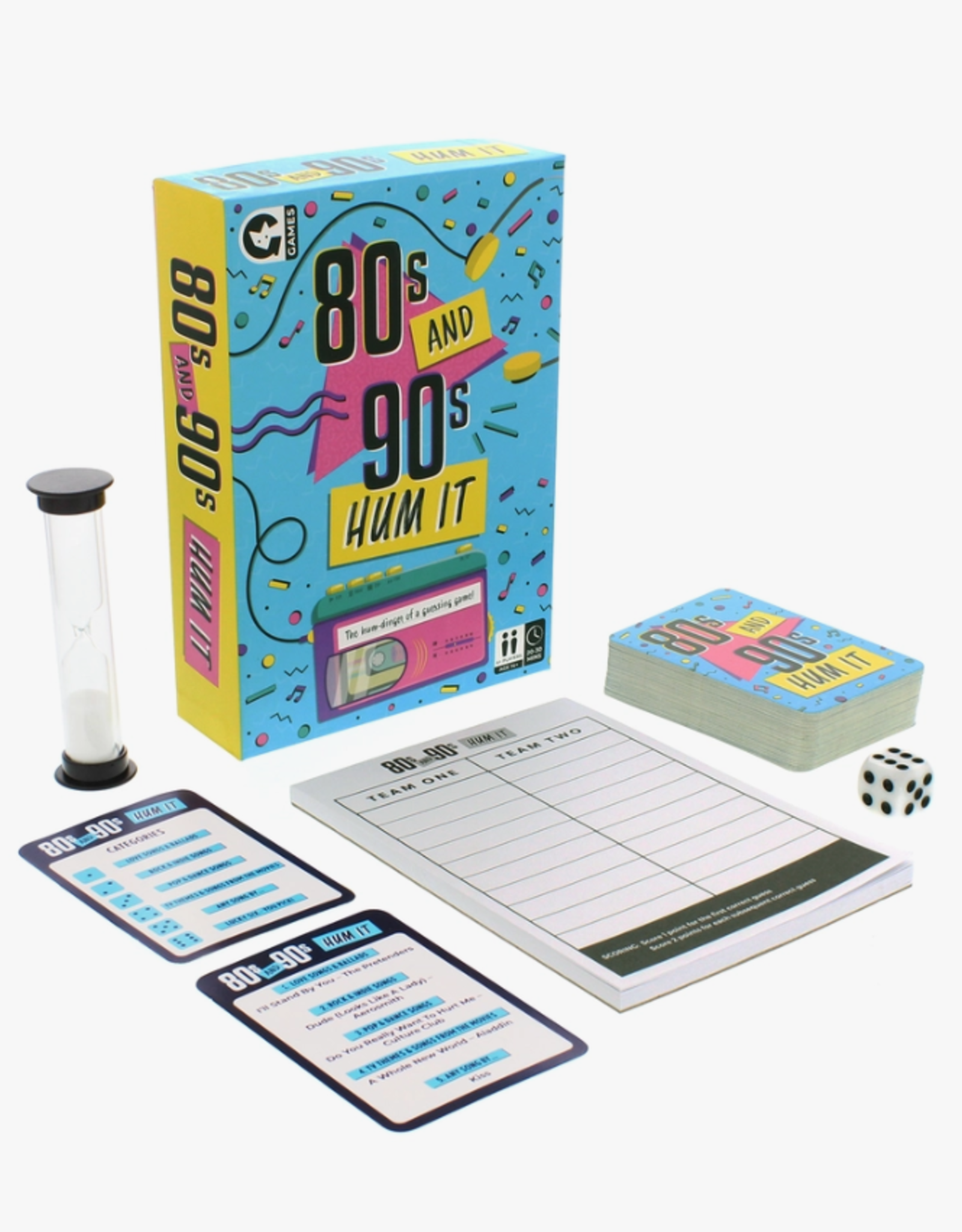 Ginger Fox Games Game - 80s and 90s Hum It