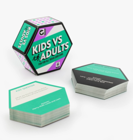 Ginger Fox Games Game - Cards: Kids vs. Adults Trivia