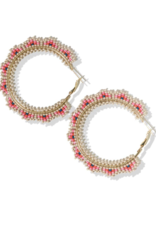 Ink + Alloy Earrings - Hoop: Eve/Beaded,