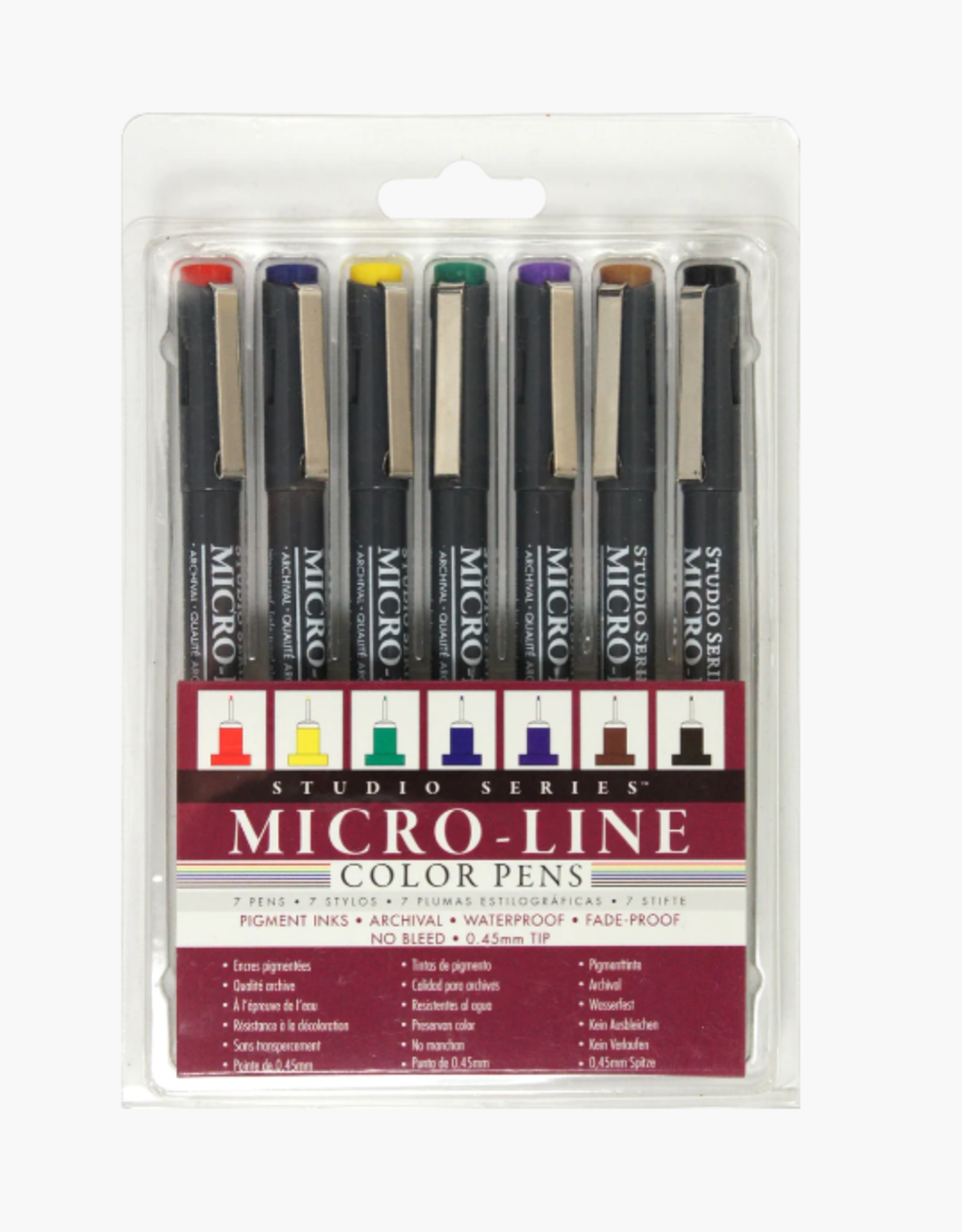 Peter Pauper Press, Inc Studio Series Microline Color Pens