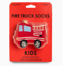 Living Royal Kids Socks - Firetruck