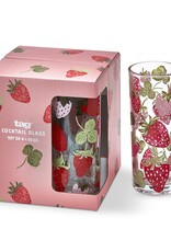 Tag Strawberry Glasses - Set of 4