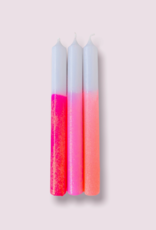 Pink Stories Taper Candle - Dip Dye Glitter: Girls Night
