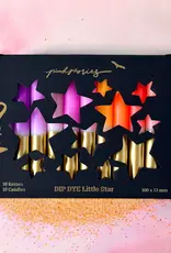 Pink Stories Tapered Candles - Dip Dye Little Star: Silent Stars