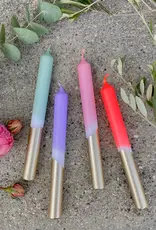 Pink Stories Tapered Candles - Dip Dye Neon: Something Magical