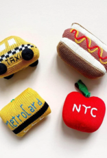 Estella Organic Handmade Rattle: Hot Dog