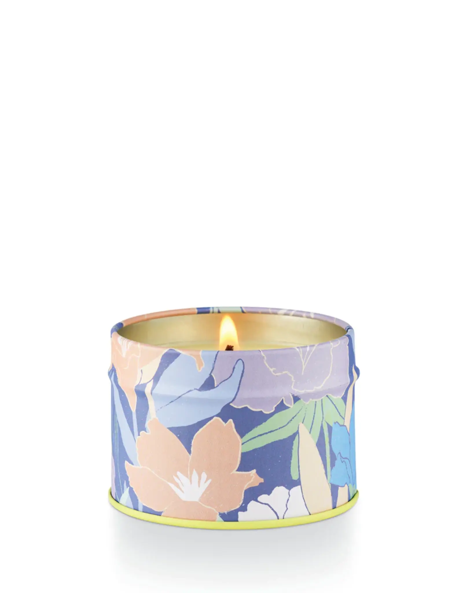 Creative Co-Op Candle - Fleur Tin: