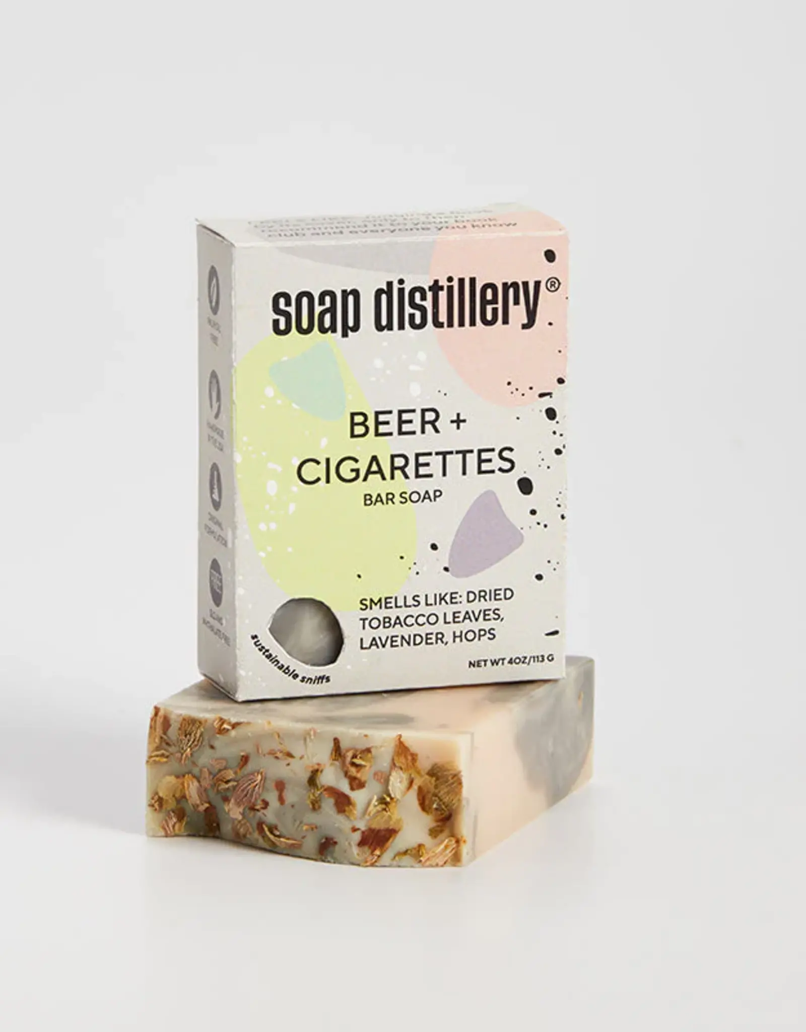 Soap Distillery Bar Soap -  Beer & Cigarettes