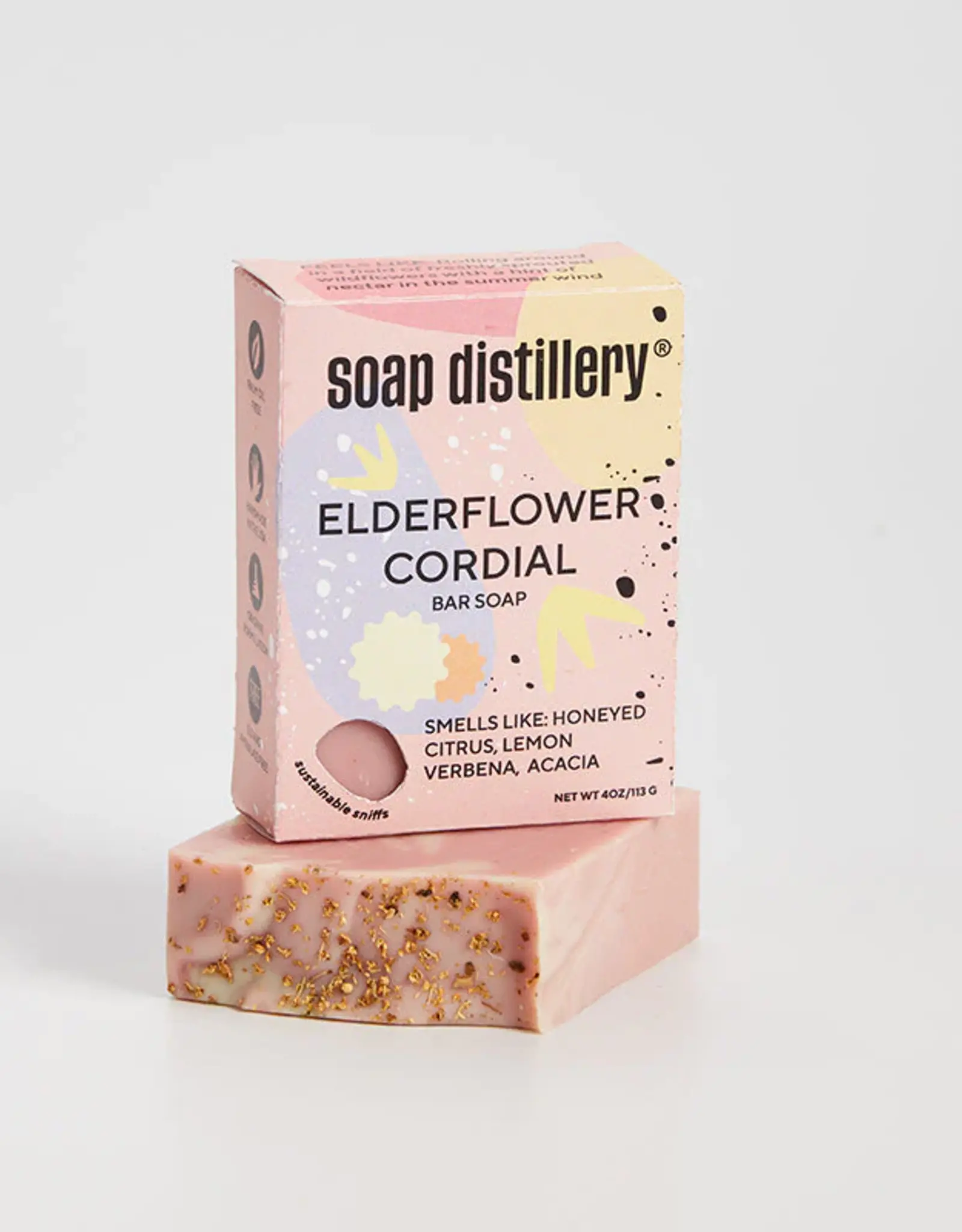 Soap Distillery Bar Soap -   Elderflower Cordial