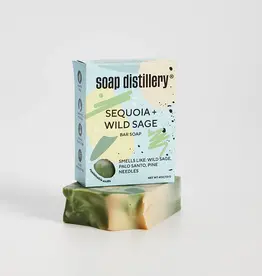 Soap Distillery Bar Soap: Sequoia and Wild Sage