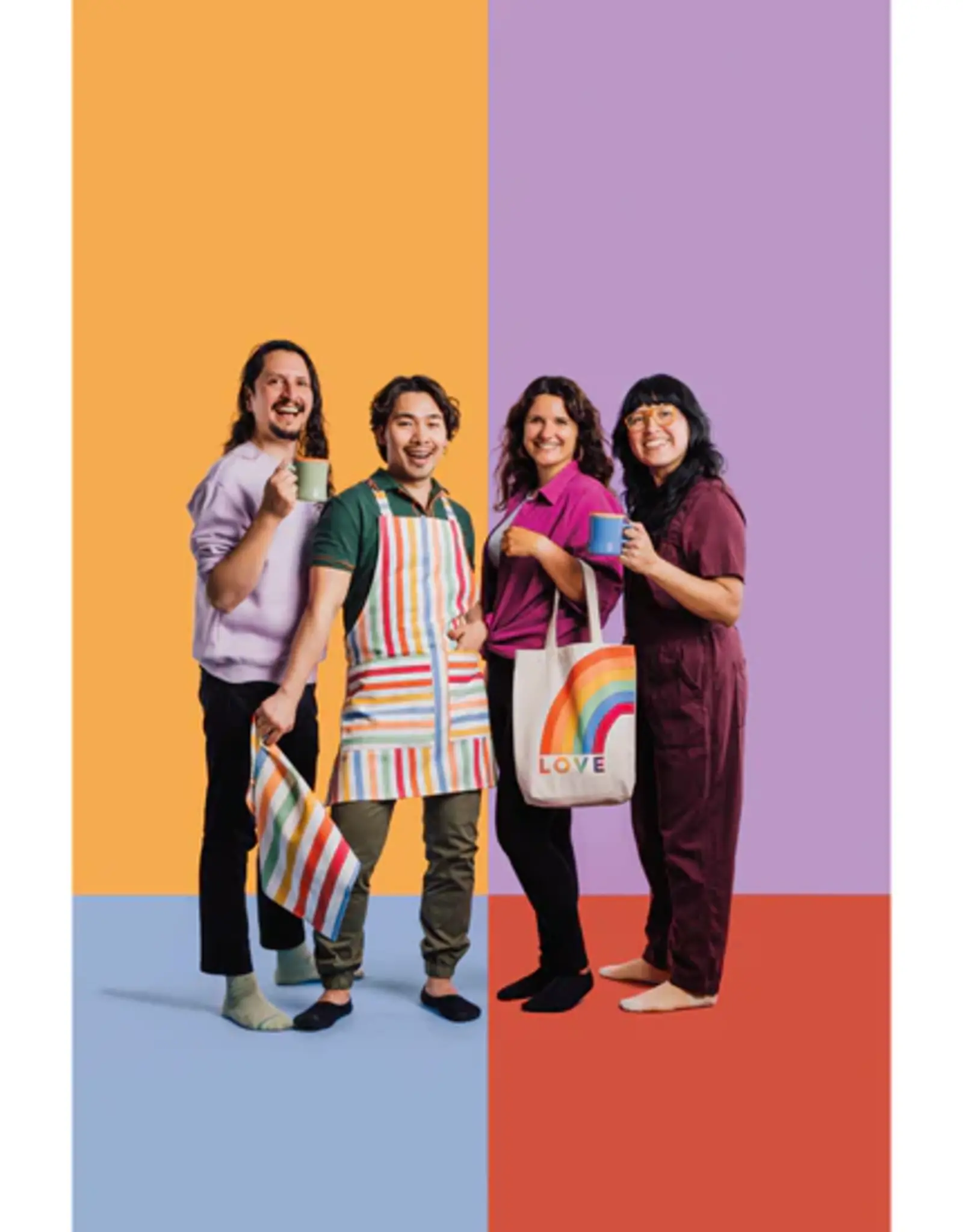 Danica + Now Designs Apron - Set of 2 with Tea Towel: Color Parade