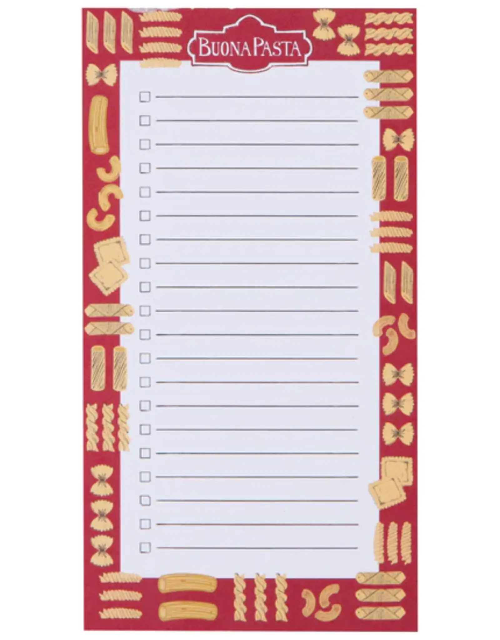 Danica + Now Designs Notepad - List It Buona Pasta