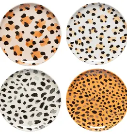 Danica + Now Designs Appetizer Plates - Set of 4: Wild Heart