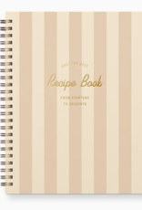 Ruff House Print Shop Journal - Only The Best Striped Recipe Book