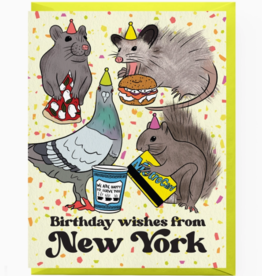 Boss Dotty Card - Birthday: New York Creatures Party Animal