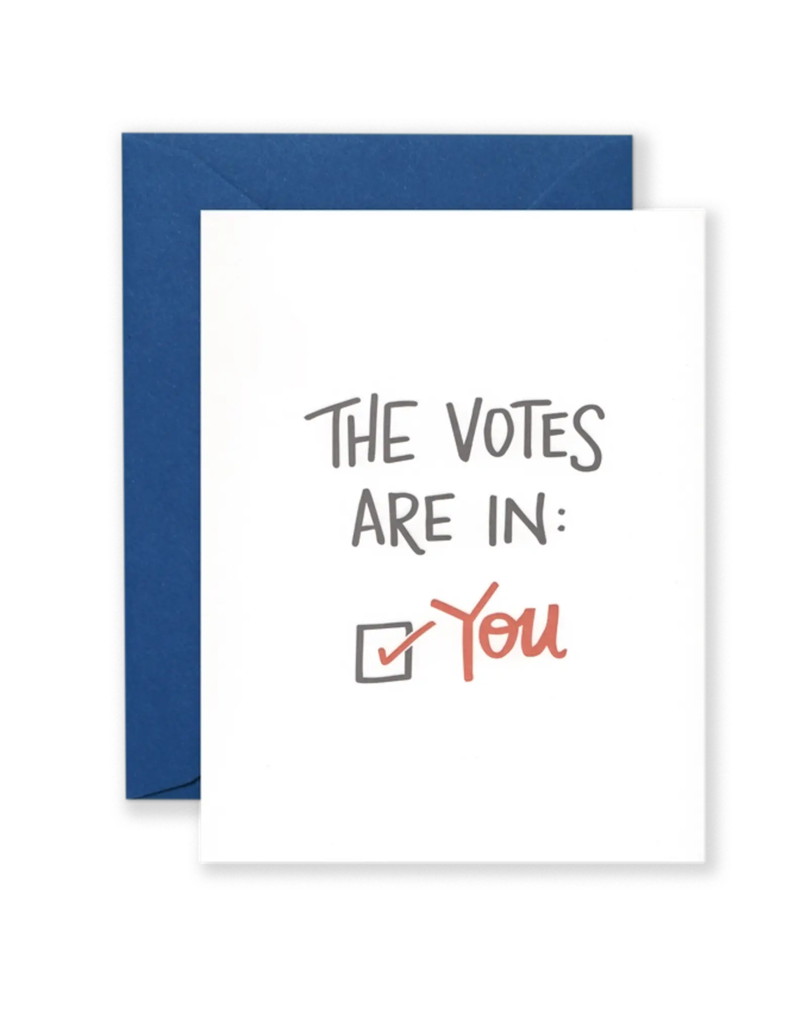 Lionheart Prints Card - Love: The Votes are in! (You!)