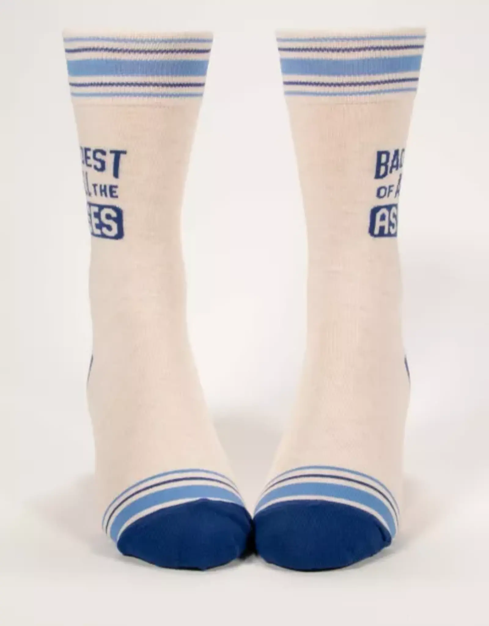 Blue Q Socks - Men's Crew: Baddest of Asses
