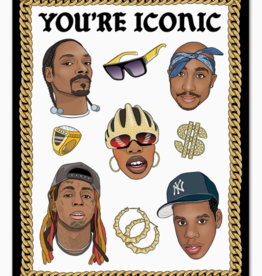 The Found Card - Birthday: Hip Hop Icons
