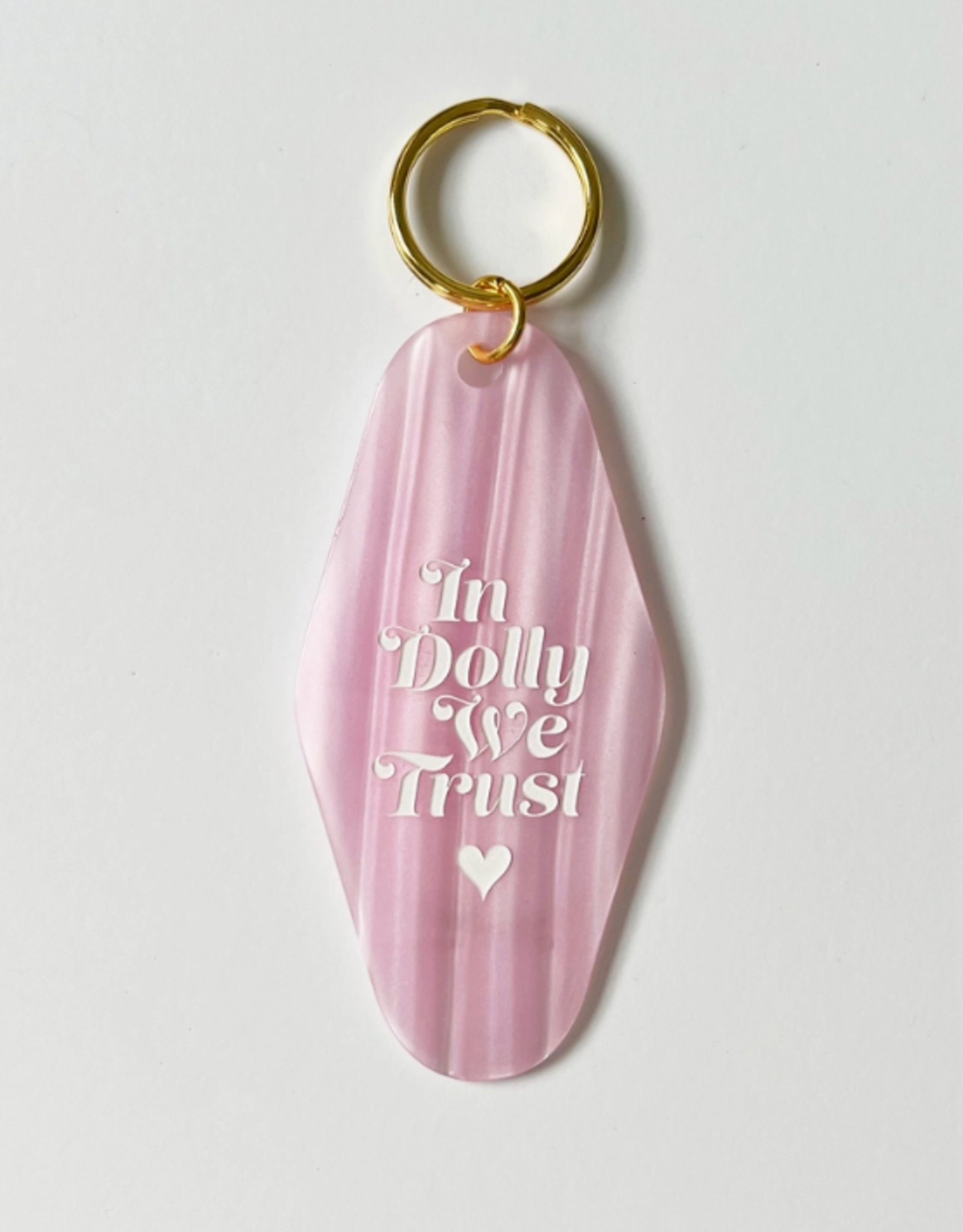 Lionheart Prints Keychain - In Dolly We Trust