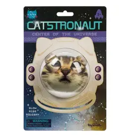 Toysmith Squishy Ball - Catstronaut