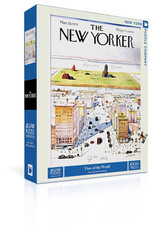 New York Puzzle Company Puzzle -  New Yorker View of the World (1,000 pc)