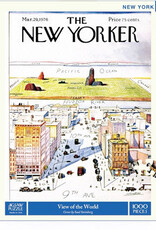 New York Puzzle Company Puzzle -  New Yorker View of the World (1,000 pc)