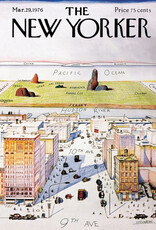 New York Puzzle Company Puzzle -  New Yorker View of the World (1,000 pc)