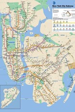 New York Puzzle Company Puzzle -  MTA Map (500 pc)