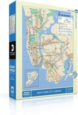 New York Puzzle Company Puzzle -  MTA Map (500 pc)