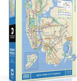 New York Puzzle Company Puzzle -  MTA Map (500 pc)